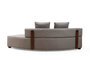 Atelier Del Sofa Sofá Esquinero Gondol-5 Gris
